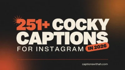 Cocky Captions for Instagram
