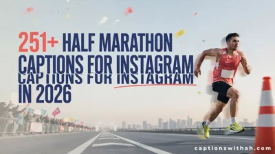Half Marathon Captions for Instagram