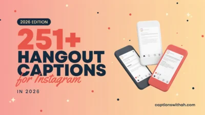 Hangout Captions for Instagram