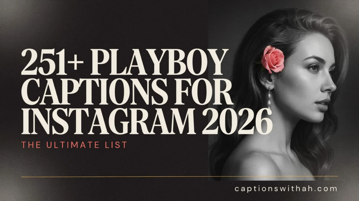 Playboy Captions for Instagram