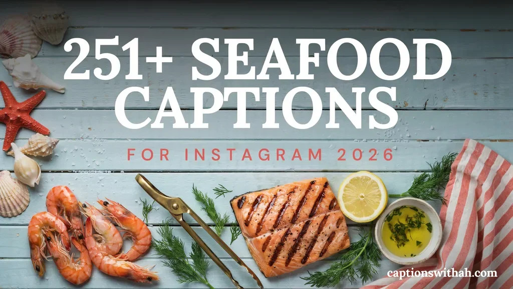 Seafood Captions for Instagram