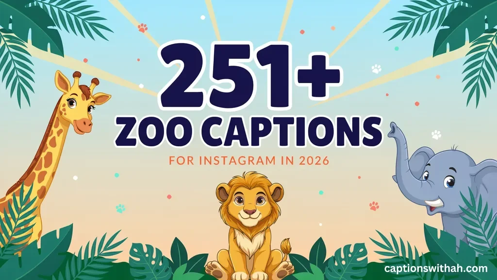 Zoo Captions for Instagram